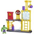 Parque de Juegos de Hulk - Set de Juego de Hulk con Torre para derribar y Pared para Romper - Juguetes de superhéroes Online Sale