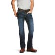 Talla: 40 - Vaqueros Ariat Men s M4 Rebar Low Rise Boot Cut Stretch Jean, Maritime Edge, 30X34 Online Sale