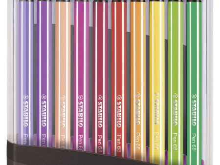 Stabilo, Rotulador STABILO Pen 68 - Estuche premium Colorparade gris y rosa - Con 20 colores Sale