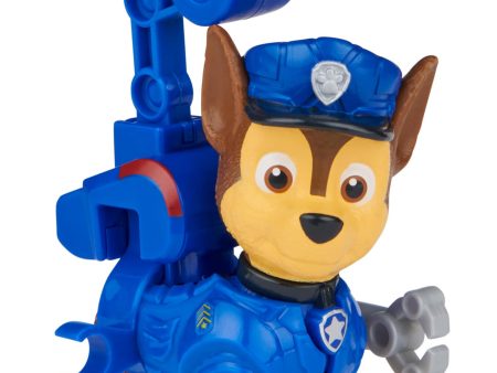 Figura de Juguete PAW PATROL: La película Mighty Cinematográfica con Mochila y Proyectiles Embalaje Deteriorado Supply