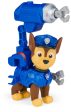 Figura de Juguete PAW PATROL: La película Mighty Cinematográfica con Mochila y Proyectiles Embalaje Deteriorado Supply