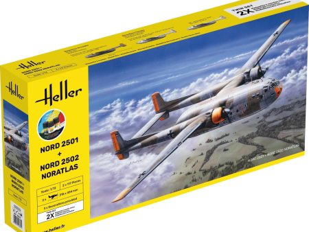 Heller Maquettes avions: Starter Kit: Nord 2501 et Nord 2502  NORATLAS Twinset  Online now