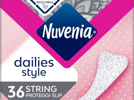 Nuvenia - String - Salvaslip - 36 unidades Embalaje Deteriorado (Cad: 31 12 2050) For Discount