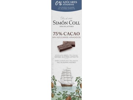 Simón Coll – Tableta de Chocolate sin Azúcar Negro 70% Hot on Sale